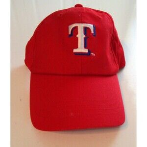 Texas Rangers Taco Casa Promo Hat Red Adjustable Strapback Cap MLB